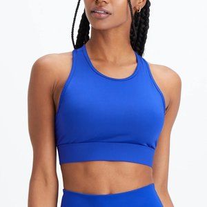 Fabletics Trinity High Impact Sports Bra Size Small Color Classic Blue